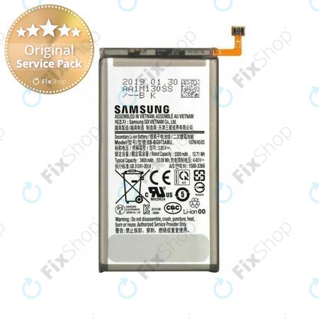 Samsung Galaxy S10 G973F - Baterija EB-BG973ABU 3400mAh - GH82-18826A Originalni servisni paket