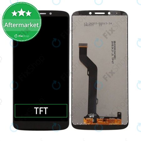 Motorola Moto E5 Plus XT1924 - LCD zaslon + zaslon osjetljiv na dodir (crni) TFT