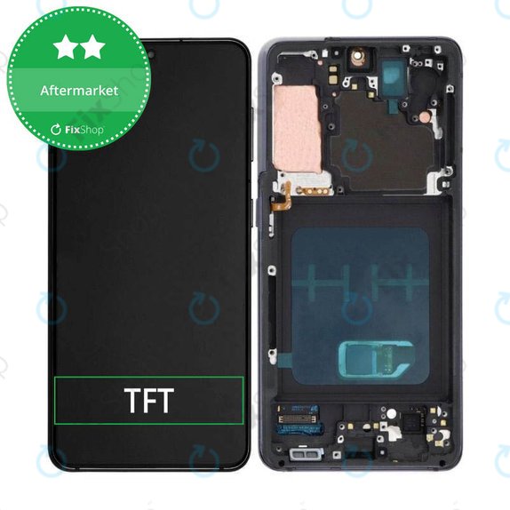 Samsung Galaxy S21 G991B - LCD zaslon + zaslon osjetljiv na dodir + okvir (Phantom Gray) TFT