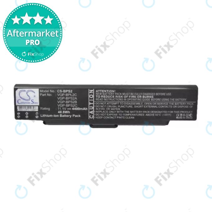 Sony VAIO PCG-6C1N - Baterija VGP-BPL2C 4400mAh HQ