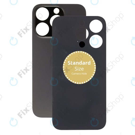 Apple iPhone 14 Pro - Stražnje staklo kućišta (Space Black)