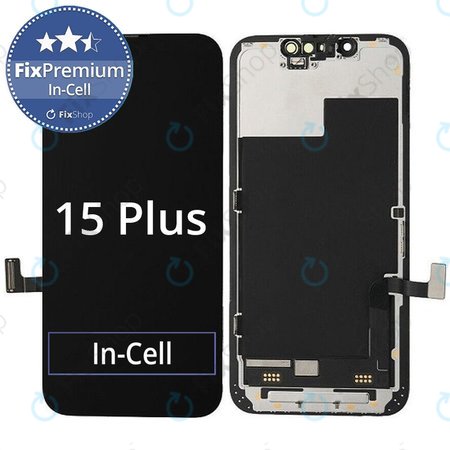 Apple iPhone 15 Plus - LCD zaslon + zaslon osjetljiv na dodir + okvir In-Cell FixPremium