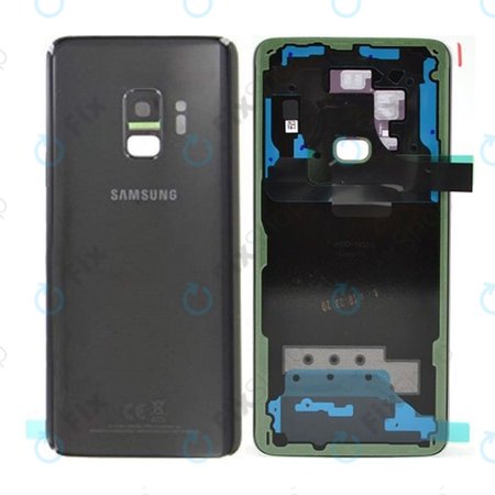 Samsung Galaxy S9 G960F - Poklopac baterije (crni) - GH82-15865A Originalni servisni paket