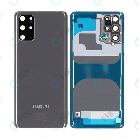 Samsung Galaxy S20 Plus G985F - Poklopac baterije (kozmički siva) - GH82-21634E Originalni servisni paket