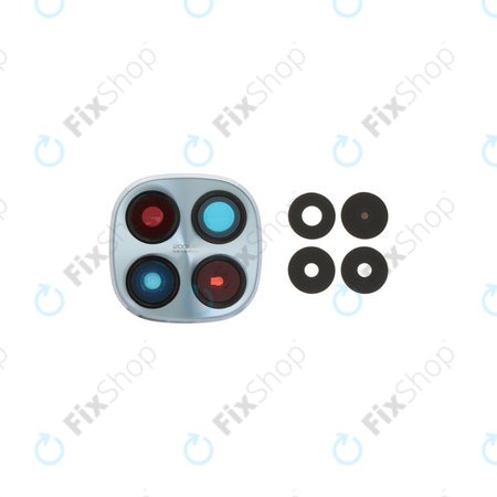 Leća stražnje kamere s okvirom za Xiaomi Redmi Note 15 Pro 5G, Glacier Blue