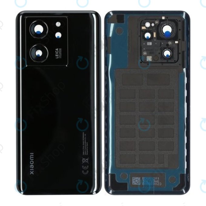 Xiaomi 13T, 13T Pro - Poklopac baterije (Black) - 5600220M1200 Genuine Service Pack