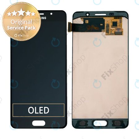 Samsung Galaxy A5 A510F (2016) - LCD zaslon + zaslon osjetljiv na dodir (crni) - GH97-18250B Originalni servisni paket