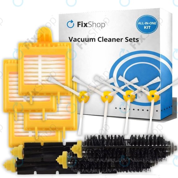 Set rezervnih dijelova za iRobot Roomba 700-series (1 par glavnih četki, 2x Filter, 2x Bočna četka)
