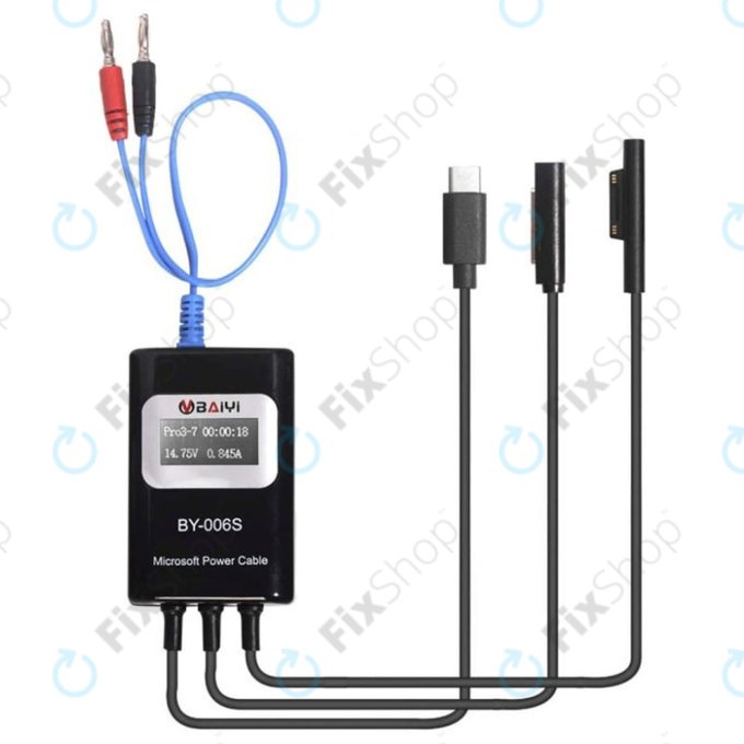 BY-006S - Multifunkcijski kabel za napajanje za Microsoft Surface Book, Go, Laptop, Pro, RT