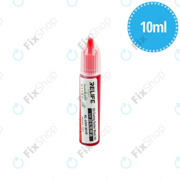 Relife RL-UVH901R - UV Vytvrditeljiva Lemilica Maska - 10ml (Crvena)
