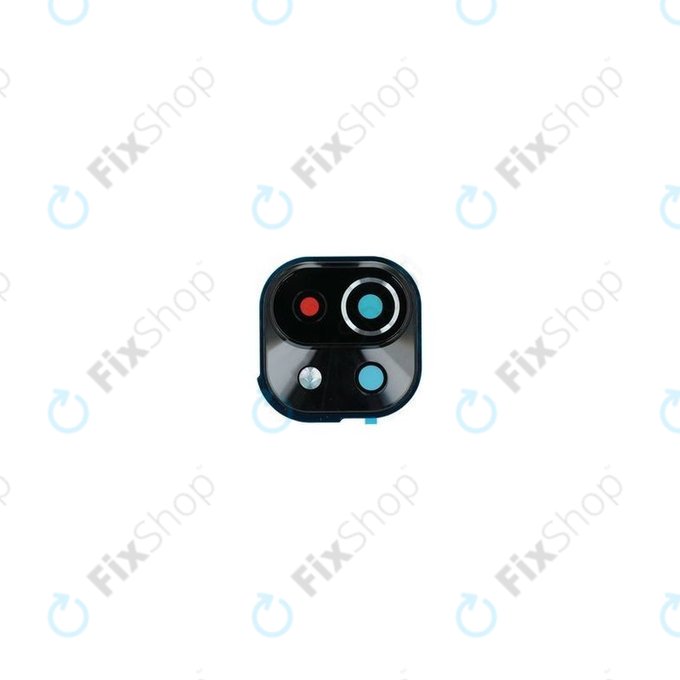 Xiaomi 11 Lite 5G NE 2109119DG 2107119DC - Staklo stražnje kamere + okvir (Truffle Black) - 5600060K9A00 Genuine Service Pack