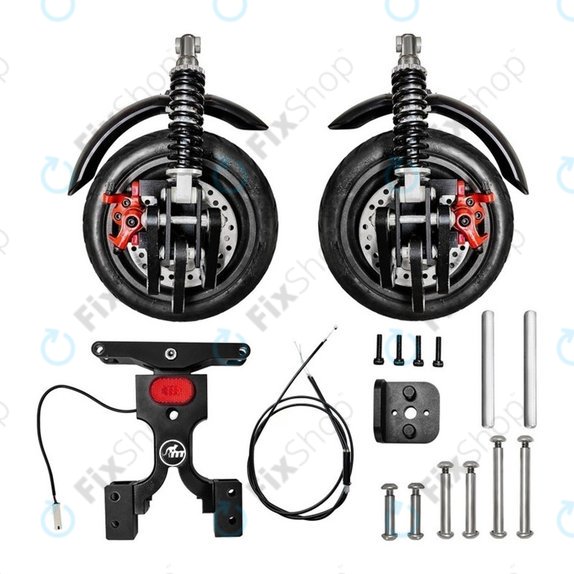 Monorim X3 - Set Amortizera s Dva Stražnja Kotača za Xiaomi Mi Električni Romobil 2 M365, Pro, Pro 2, Mi 3