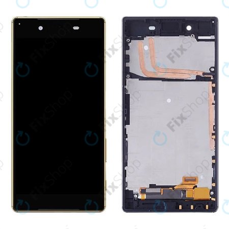 Sony Xperia Z5 E6653 - LCD zaslon + zaslon osjetljiv na dodir + okvir (Black) TFT