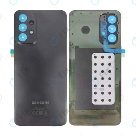 Samsung Galaxy A23 A236B - Poklopac baterije (Fantastična crna) - GH82-29489A Originalni servisni paket