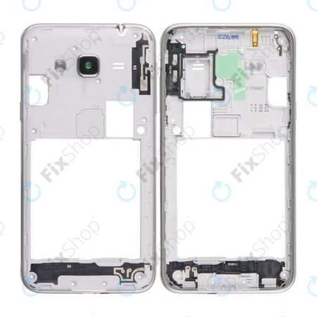 Samsung Galaxy J3 J320F (2016) - Srednji okvir (bijeli) - GH98-39054A originalni servisni paket