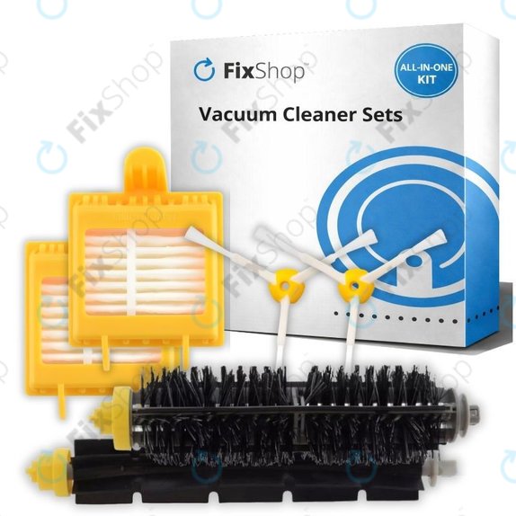 Set rezervnih dijelova za iRobot Roomba 700-series (2 para glavnih četki, 4x Filter, 4x Bočna četka)