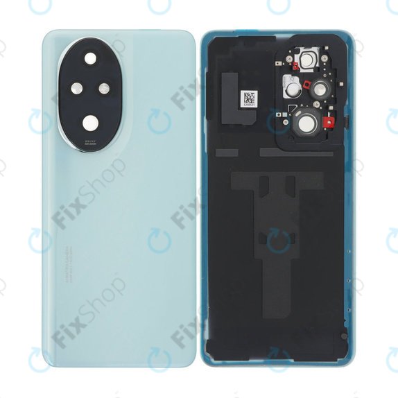 Honor 200 Pro - Poklopac baterije komplet (Ocean Cyan)