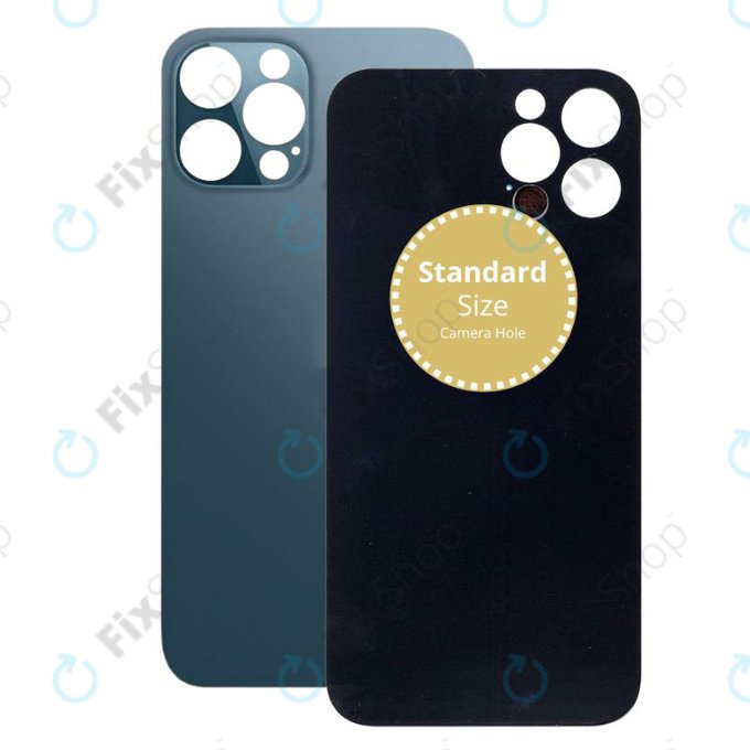 Apple iPhone 12 Pro Max - Stražnje staklo kućišta (plavo)