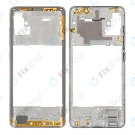 Samsung Galaxy A51 A515F - Srednji okvir (Prism Crush bijela) - GH98-45033A originalni servisni paket