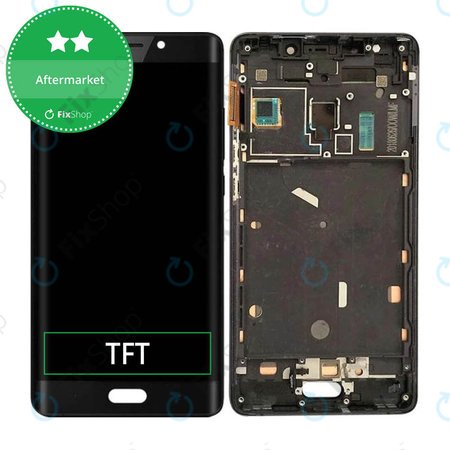 Xiaomi Mi Note 2 - LCD zaslon + zaslon osjetljiv na dodir + okvir (Black) TFT