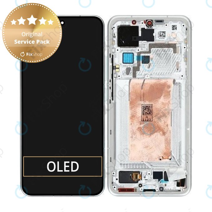 Xiaomi 15 5G - LCD zaslon + zaslon osjetljiv na dodir + okvir (White) - 560062000O300 Genuine Service Pack