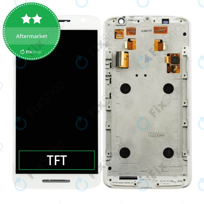 Motorola Moto X Play XT1562 - LCD zaslon + zaslon osjetljiv na dodir + okvir (White) TFT