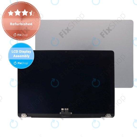 Apple MacBook Air 13" M3 A3113 (2024) - LCD zaslon + prednje staklo + kućište (Space Gray) Refurbished