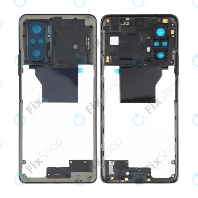 Xiaomi Redmi Note 10 Pro - Srednji okvir (oniks siva)