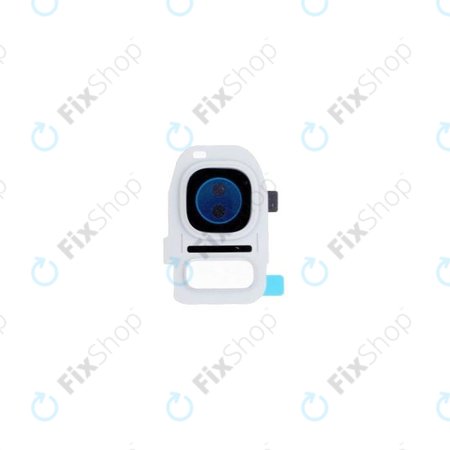 Samsung Galaxy S7 Edge G935F - Okvir stražnje kamere (bijeli) - GH98-39403D Originalni servisni paket