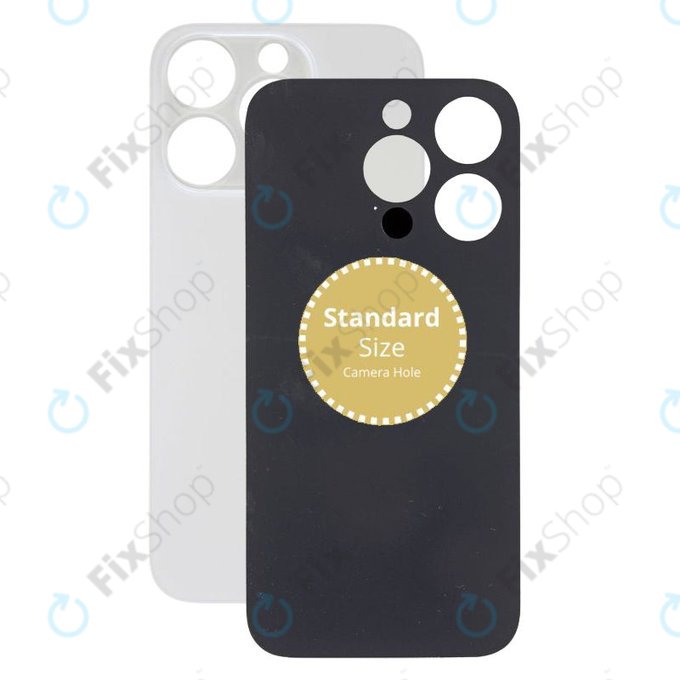 Apple iPhone 14 Pro - Stražnje staklo kućišta (srebrno)