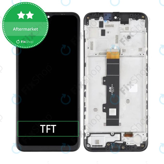 Motorola Moto G30 XT2129 - LCD zaslon + zaslon osjetljiv na dodir + okvir (Phantom Black) TFT