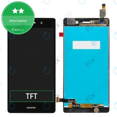 Huawei P8 Lite - LCD zaslon + zaslon osjetljiv na dodir (Black) TFT