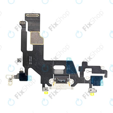 Apple iPhone 11 - Konektor za punjenje + savitljivi kabel (bijeli)