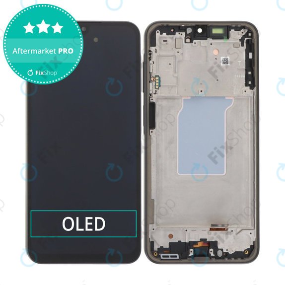 Samsung Galaxy A26 A266E - LCD zaslon + zaslon osjetljiv na dodir + okvir (Black) OLED