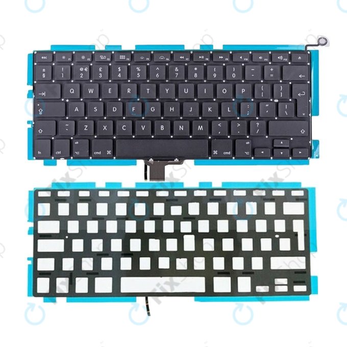 Apple MacBook Pro 13" A1278 (Mid 2009 - Mid 2012) - Tipkovnica + pozadinsko osvjetljenje UK