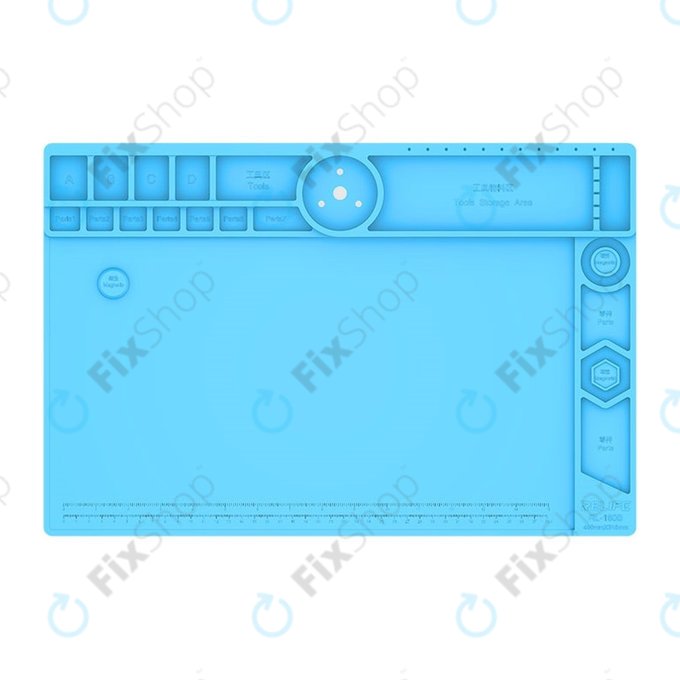 Relife RL-160B - Multifunkcijska silikonska podloga s aluminijskom podlogom mikroskopa