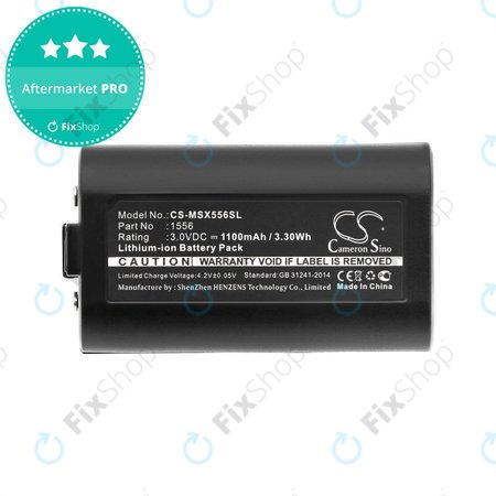 Baterija za Microsoft Xbox One Wireless Controller, Xbox One S, X, Elite Controller, 1556, 1100mAh, Li-Ion, 3V, 1556, HQ