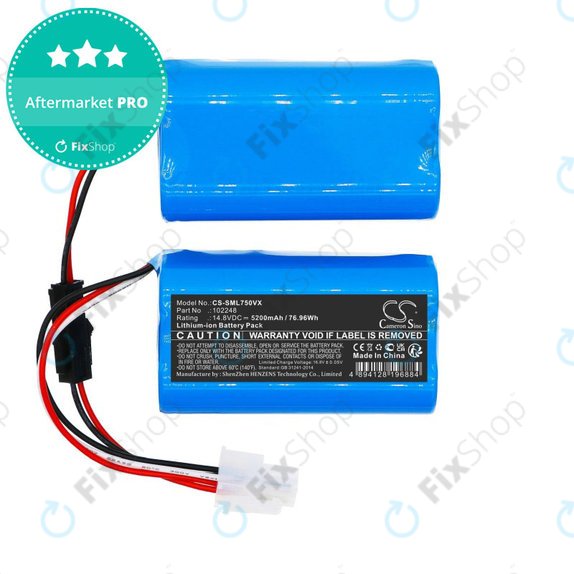 Baterija za Symbo Laserbot 750, 5200mAh, Li-ion, 14.8V, 102248, HQ