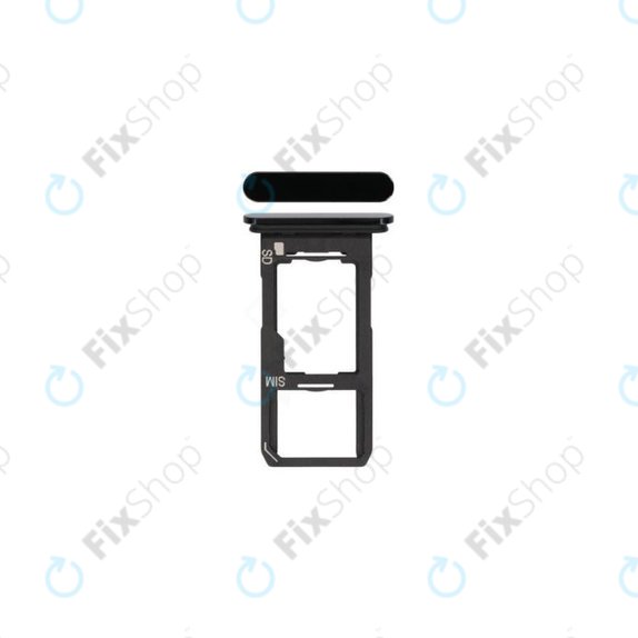 Sony Xperia 1 II - SIM ladica (crna) - A5019824A Genuine Service Pack
