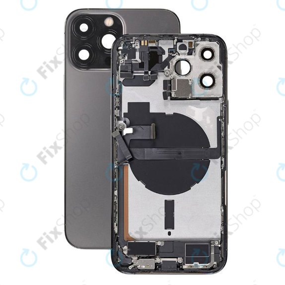 Apple iPhone 13 Pro Max - Stražnje Maska s malim dijelovima (grafit)