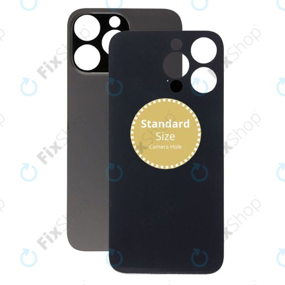 Apple iPhone 14 Pro Max - Stražnje staklo kućišta (Space Black)