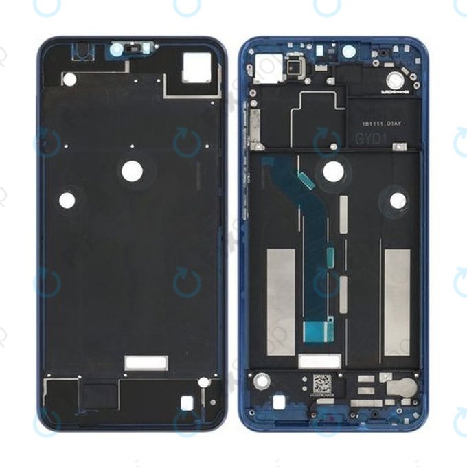 Xiaomi Mi 8 Lite - Prednji okvir (Aurora plava)