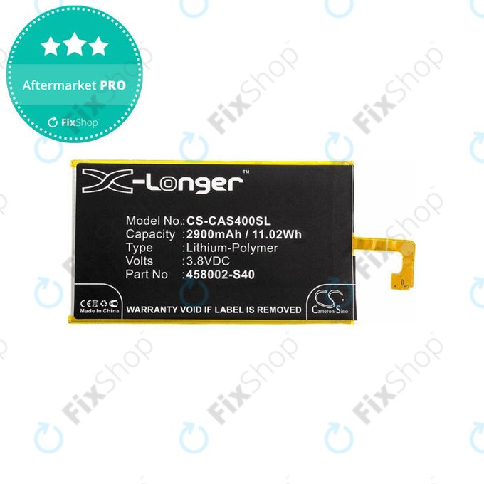 Caterpillar CAT S40 - Baterija 458002-S40 2900mAh HQ