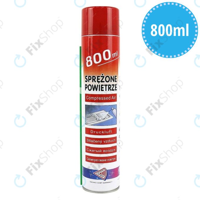 Micro Chip Electronic - Prašnik na komprimirani zrak (zapaljivo) - 800 ml