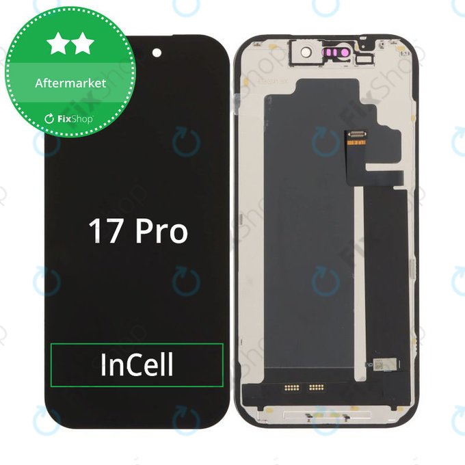 Zaslon In-Cell FHD za iPhone 17 Pro, Zaslon osjetljiv na dodir s okvirom
