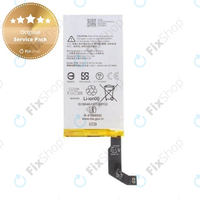 Google Pixel 4 - Baterija G020I-B 2800 mAh - G823-00148-01 Originalni servisni paket
