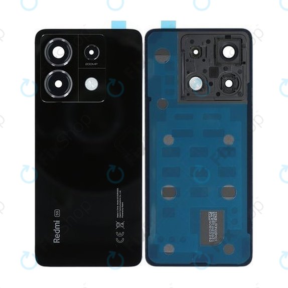 Xiaomi Redmi Note 13 Pro 5G 2312DRA50C - Poklopac baterije (Midnight Black) - 5600090N1600 Genuine Service Pack