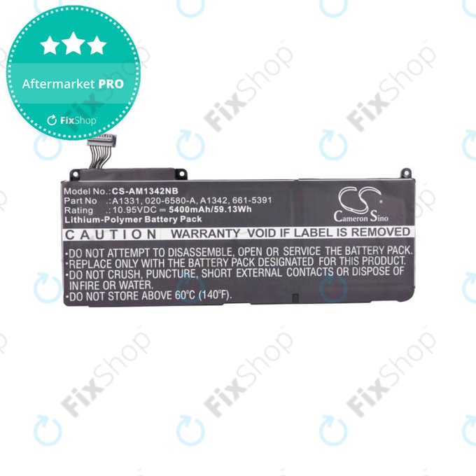 Apple MacBook 13" A1342 (krajem 2009. - Sredinom 2010.) - Baterija A1331 5400 mAh HQ