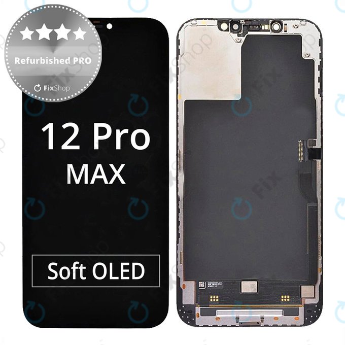 Apple iPhone 12 Pro Max - LCD zaslon + zaslon osjetljiv na dodir + okvir Refurbished PRO