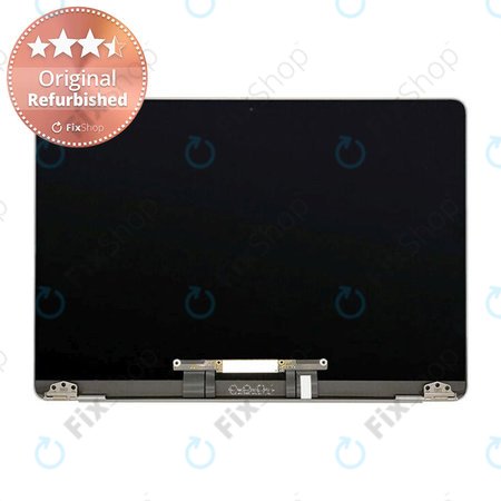 Apple MacBook Air 13" A1932 (2019) - LCD zaslon + sprednje steklo + pokrov (srebrna) Original prenovljen